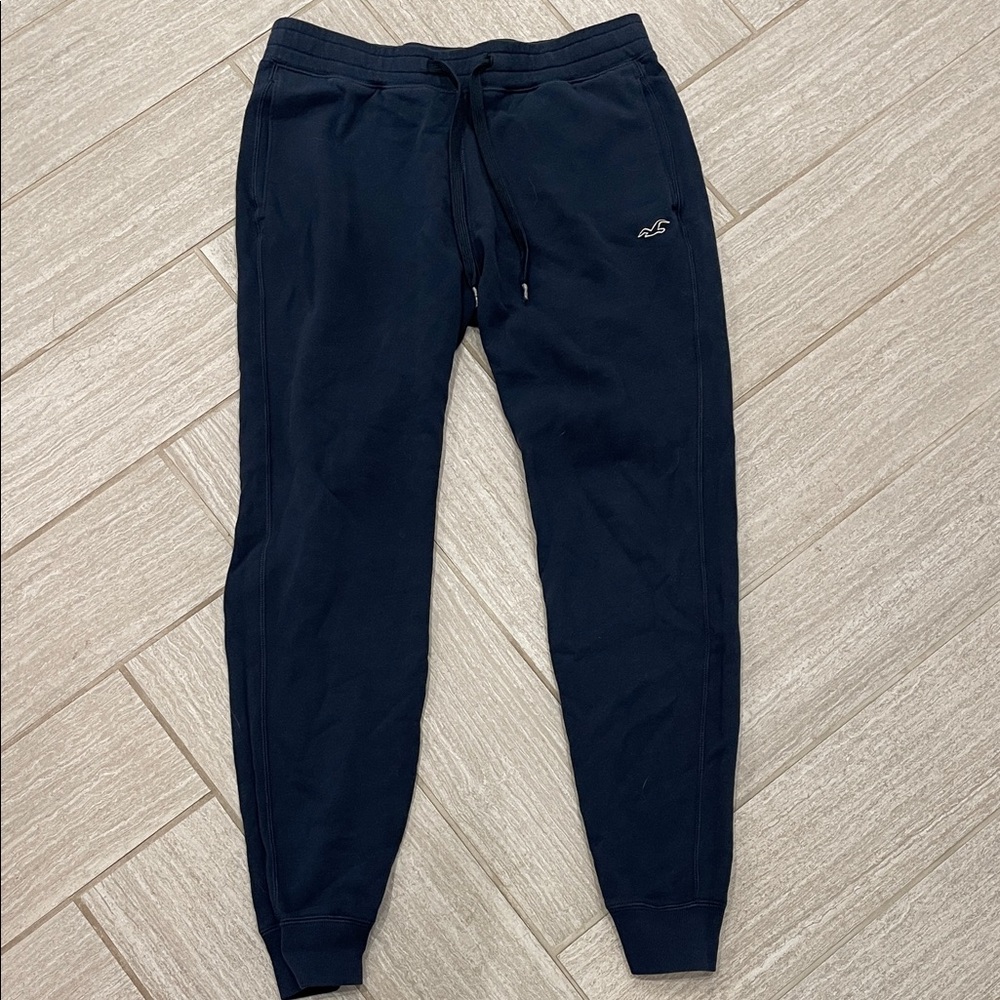 Hollister Dark Blue Jogger Pants